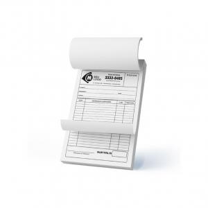 Bloco com 1 via - 100 folhas Offset 75g 10x15cm 1/0  Blocado 